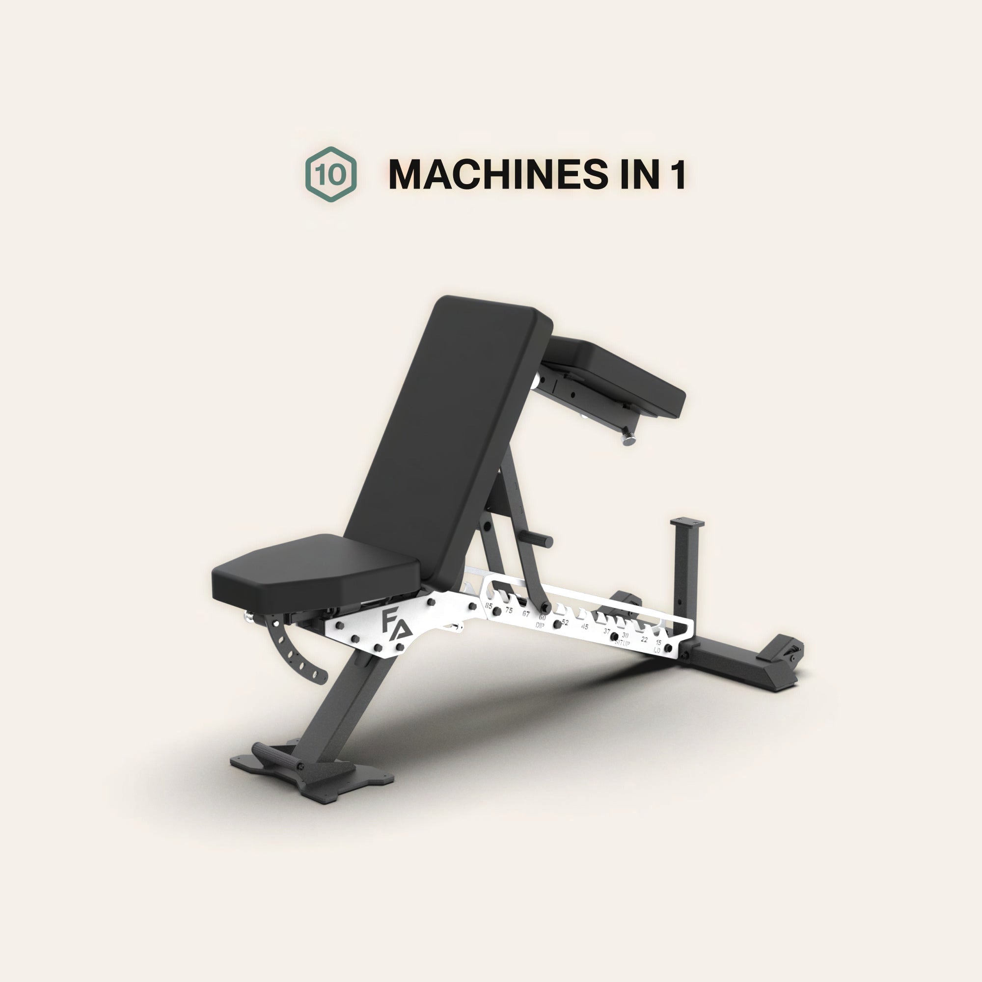 ABX Weight Bench - 10 Machines in 1